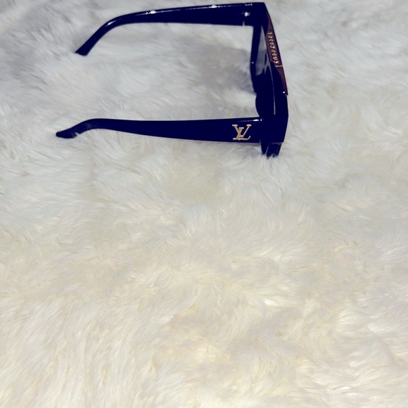 Louis Vuitton Black and Gold Sunglasses - Picture 1 of 8